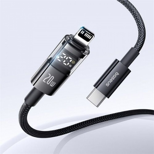 Baseus Cable Lightning to USB-C Display 2 Series Braided 20W 2.0m Black