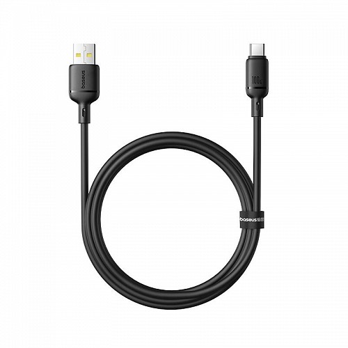Baseus Cable USB-C to USB-A Silky Series 2.0m 100W Black