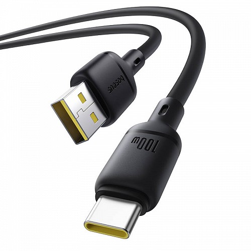 Baseus Cable USB-C to USB-A Silky Series 2.0m 100W Black