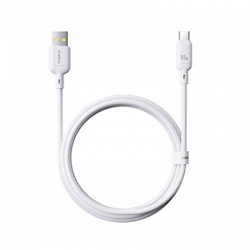 Baseus Cable USB-C to USB-A Silky Series 1.0m 100W White