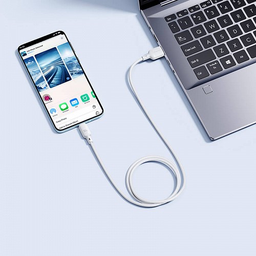 Baseus Cable USB-C to USB-A Silky Series 1.0m 100W White