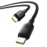 Baseus Cable USB-C to USB-C Silky Series 1.0m 100W Black