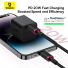 Baseus Cable Lightning to USB-A Dura Series Braided 2.0m Black-Red
