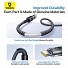 Baseus Cable USB-C to USB-A Display 2 Series Braided 100W 2.0m Black