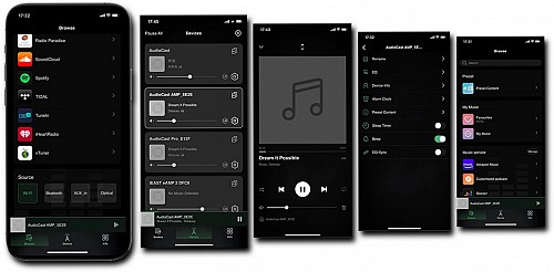 iEast Audiocast AMP50 Wireless Multi-Room Amplifier WiFi,BT,USB & Optical 2x50W@4ohm
