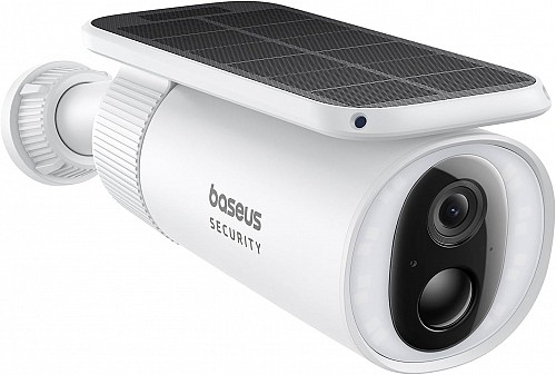 Baseus Security S1 Outdoor Self Rotating Solar 2K White