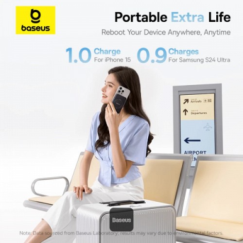 Baseus Powerbank Wireless 20W 5000mAh 15W Qi2+Stand PicoGo