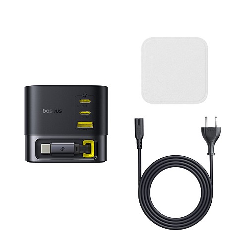 Baseus Charger Desktop 100W 3C+U SUPER GAN Retractable Cable 100W EU
