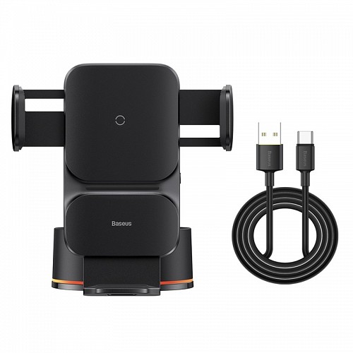 Baseus WISDOM Auto Alignment 15W Wireless Car Charger & Dashmount