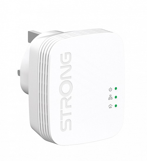 Strong Powerline Kit AV600 Mini 600Mbps WI-Fi 300Mbps UK POWERLWF600DUOMINIUK