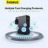Baseus Charger Wall 100W 2xUSB-C 2xUSB-A UK+100W USB-C Cable Black