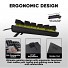 Armaggeddon MKA-7C Black Mechanical Gaming Keyboard 104 Clicky Blue Keys