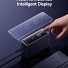 Baseus Desktop Charger 240W 3C+U+DC Touch Display & App Control incl 240W Charging Cable - Can Charge two Laptops at the same time