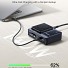 Baseus NOMOS 5in1 Desktop 140W Wired & Wireless Charger Qi2 3xUSBC+1A with LED Display UK Plug
