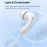 Baseus Headphones In Ear Wired Type C HiRes CZ20 White