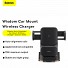 Baseus WISDOM Auto Alignment 15W Wireless Car Charger & Dashmount