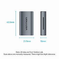 Vention AIWH0 4K60Hz HDMI Coupler with Signal Amplifier to Extend Cables up to 40m