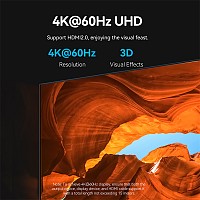 Vention AIWH0 4K60Hz HDMI Coupler with Signal Amplifier to Extend Cables up to 40m