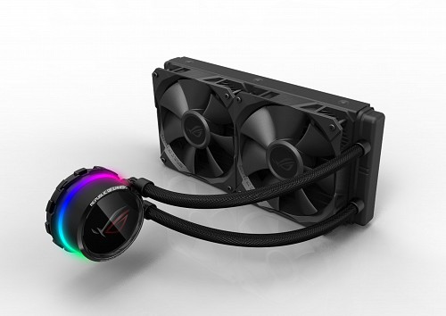 ASUS CPU Liquid Cooler 2xFans LED Display ROG RYUO III 240 ARGB