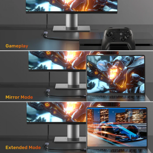 Unitek HDMI Extension 2.1 Male to Female 2.0m 8K60Hz C11091A