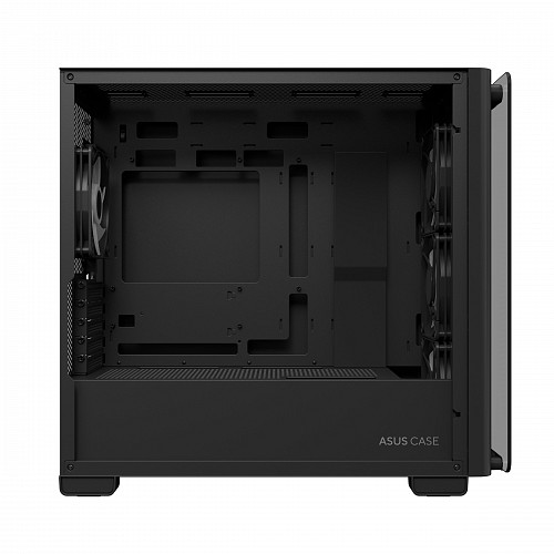 ASUS PC Case mATX Tempered Glass 4xARGB Fans A23 PLUS Black