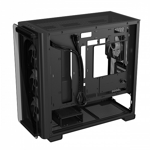 ASUS PC Case mATX Tempered Glass 4xARGB Fans A23 PLUS Black