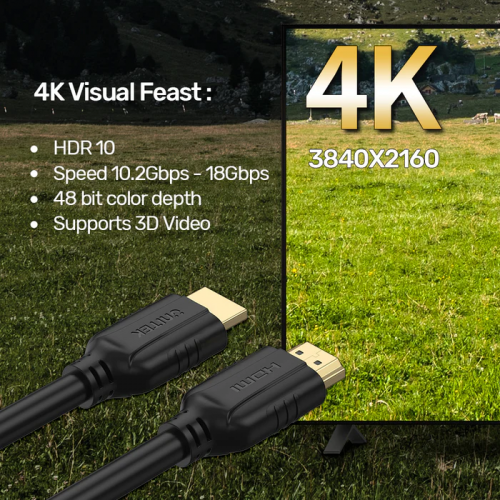 Unitek HDMI 2.0 Cable 1.5m CCS C11079BK-1.5M