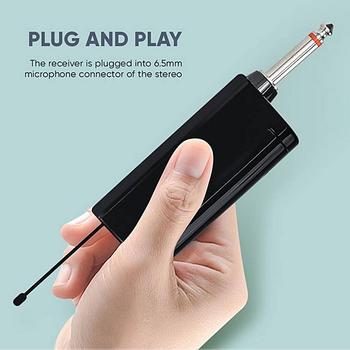 SonicGear Microphone Wireless 2xHandsets WM 3000UL DUAL Palladium