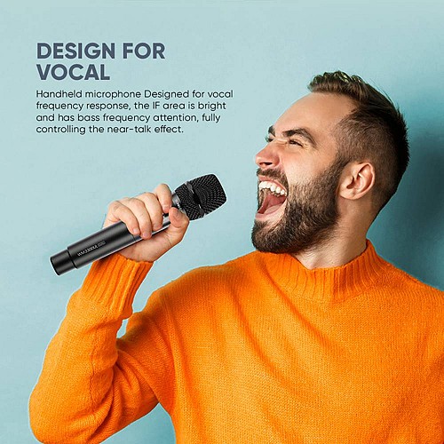 SonicGear Microphone Wireless 2xHandsets WM 3000UL DUAL Palladium