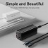 Vention Charger Desktop Station 100W 2xC 2xA+240W Cable Black FBSBG-UK