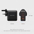 Vention Charger Wall GaN 140W 3xC 1xA+240W Cable Black FEIB0-UK