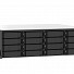 QNAP NAS 16-Bay Rackmount AMD Ryzen Quad-Core, 16GB RAM, Redundant PSU, Dual PCIe Slots & Dual 2.5GbE Ports TS-1673AU-RP-16G