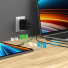 j5create Charger Wall Travel 102W GaN 2xUSB-C + USB-C Cable JUP25102V