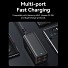 Vention Charger Desktop Station 100W 2xC 2xA+240W Cable Black FBSBG-UK