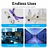 Vention Cable Organiser Hook & Loop Cable Tie 120mm 10 Pcs KANB0-10