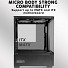 Armaggeddon Gaming Case M-ATX AQUARON Duplex ONE Black + 3xARGB