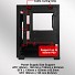 Armaggeddon Gaming Case M-ATX AQUARON Duplex ONE Black + 3xARGB