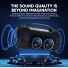 SonicGear StudioBeats III Powerful 240W Portable IPx6 Waterproof Speaker with Bluetooth, USB Large Battery, Microphone Input
