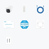 Reolink POE IP Dome Camera 5MP Fixed RLC-520A (P324)