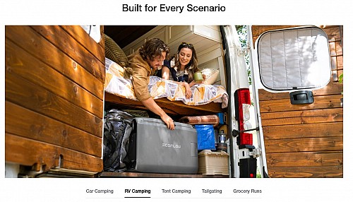 EcoFlow GLACIER 55L (UK) Portable Solar Fridge (not including battery)