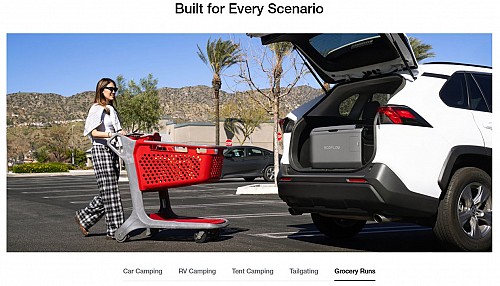 EcoFlow GLACIER 55L (UK) Portable Solar Fridge (not including battery)