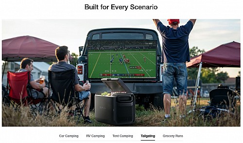 EcoFlow GLACIER 55L (UK) Portable Solar Fridge (not including battery)