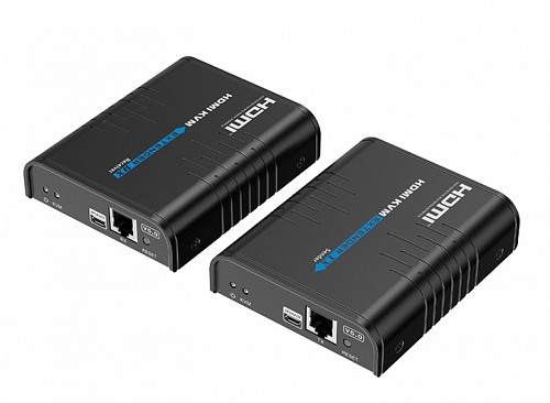 Lenkeng KVM HDMI Extender over IP 1080P 120m LKV373KVM-5.0