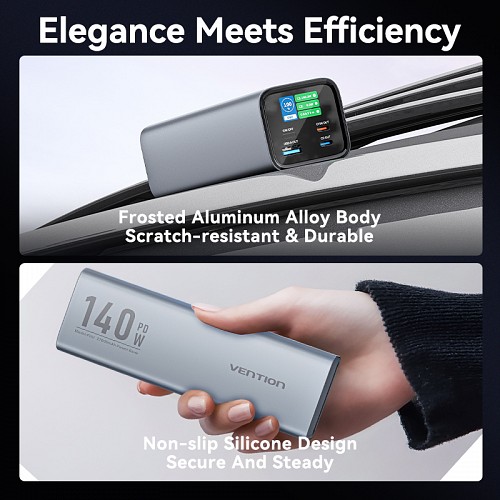 Vention Powerbank 27000mAh 140W 3xUSBC+USB-A FHVH0