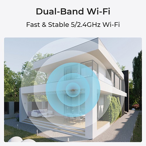 Reolink WIFI Outdoor PTZ Camera 4K Dual Lens Trackmix (W760)