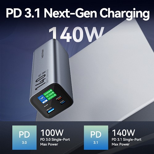 Vention Powerbank 27000mAh 140W 3xUSBC+USB-A FHVH0