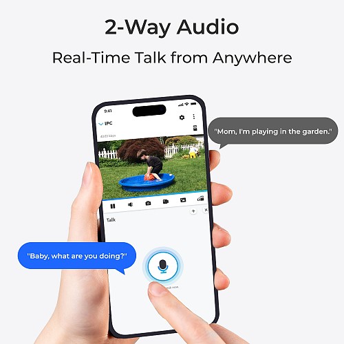 Reolink WIFI Outdoor PTZ Camera 4K Dual Lens Trackmix (W760)
