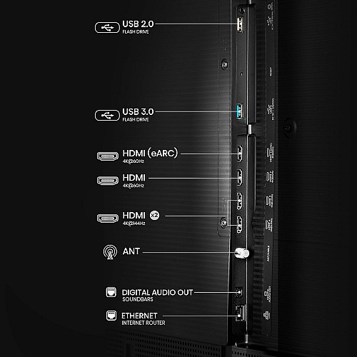 Hisense 55S7N 55 4K Smart QLED 120hz Canvas TV