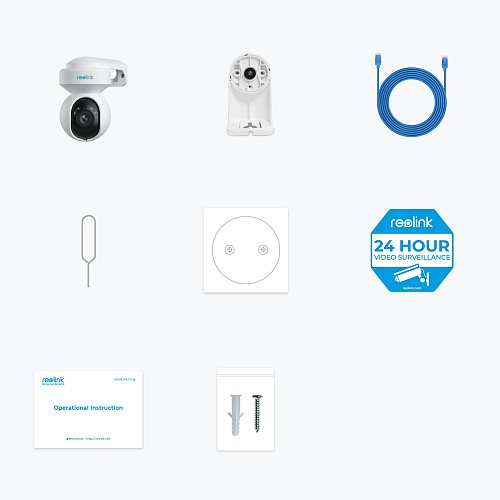 Reolink POE IP PTZ Camera 8MP E1 Outdoor Camera (E560P)