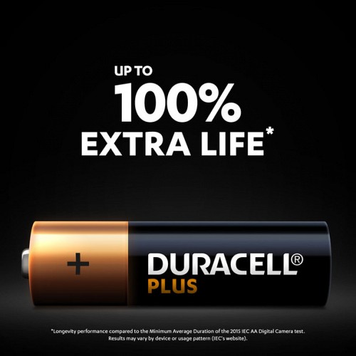 Duracell Alkaline AA (16pcs) Plus